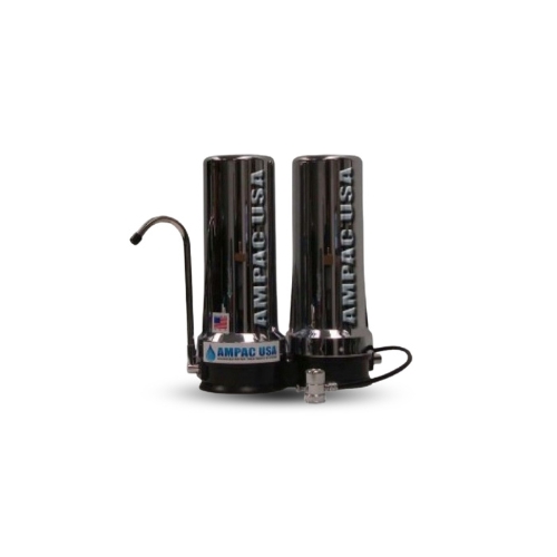 Dual Counter Top Water Filter – Chrome