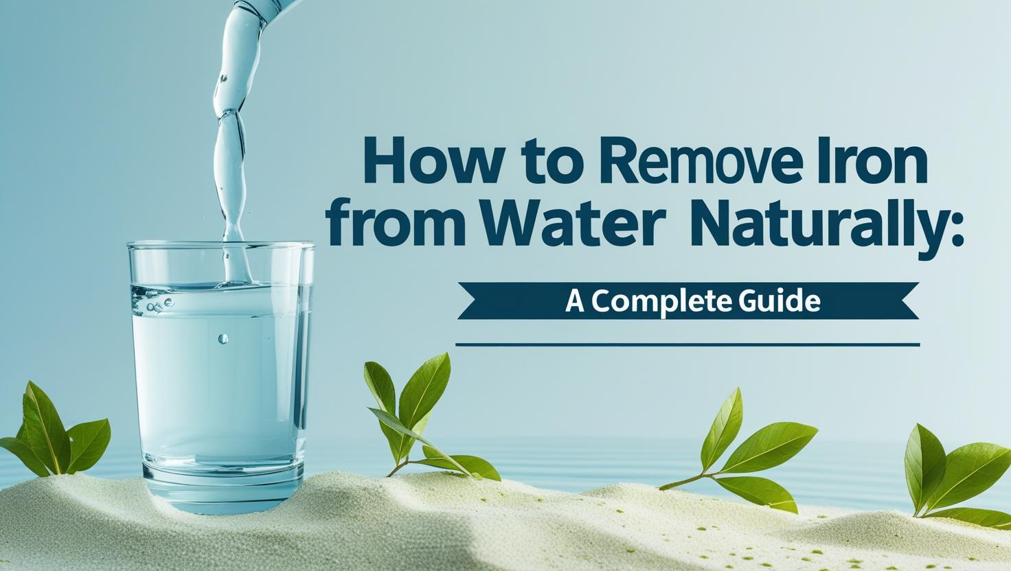 How to Remove Iron from Water Naturally | AMPAC Water Systems