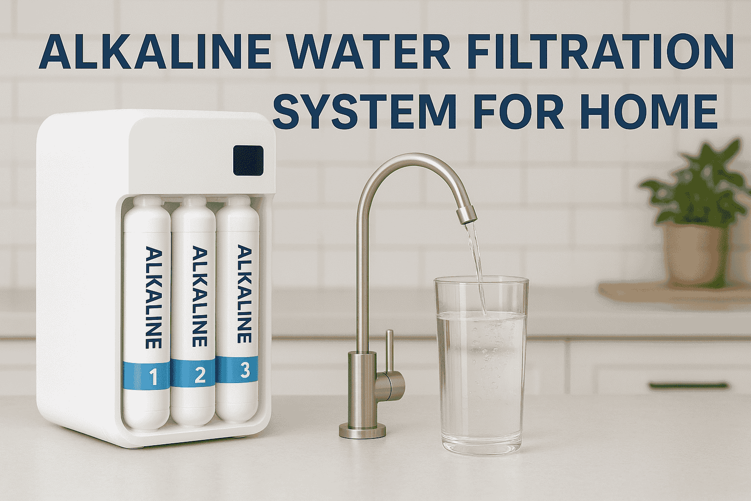 Alkaline Water Filtration System for Home