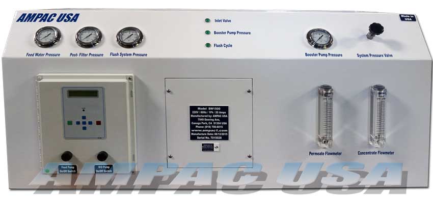 Seawater Desalination Reverse Osmosis Watermaker 3,000 GPD | 11,350 LPD - Image 2