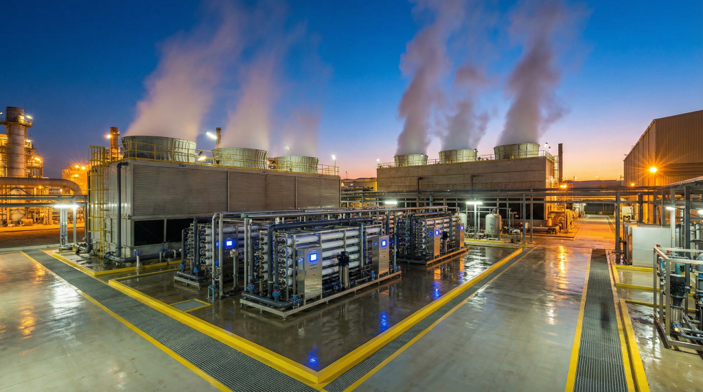 Zero liquid discharge industrial wastewater treatment